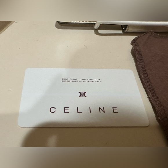 Celine Macadam Embossed Leather and Tan Canvas Long Wallet w/box & dustbag - Picture 3 of 16